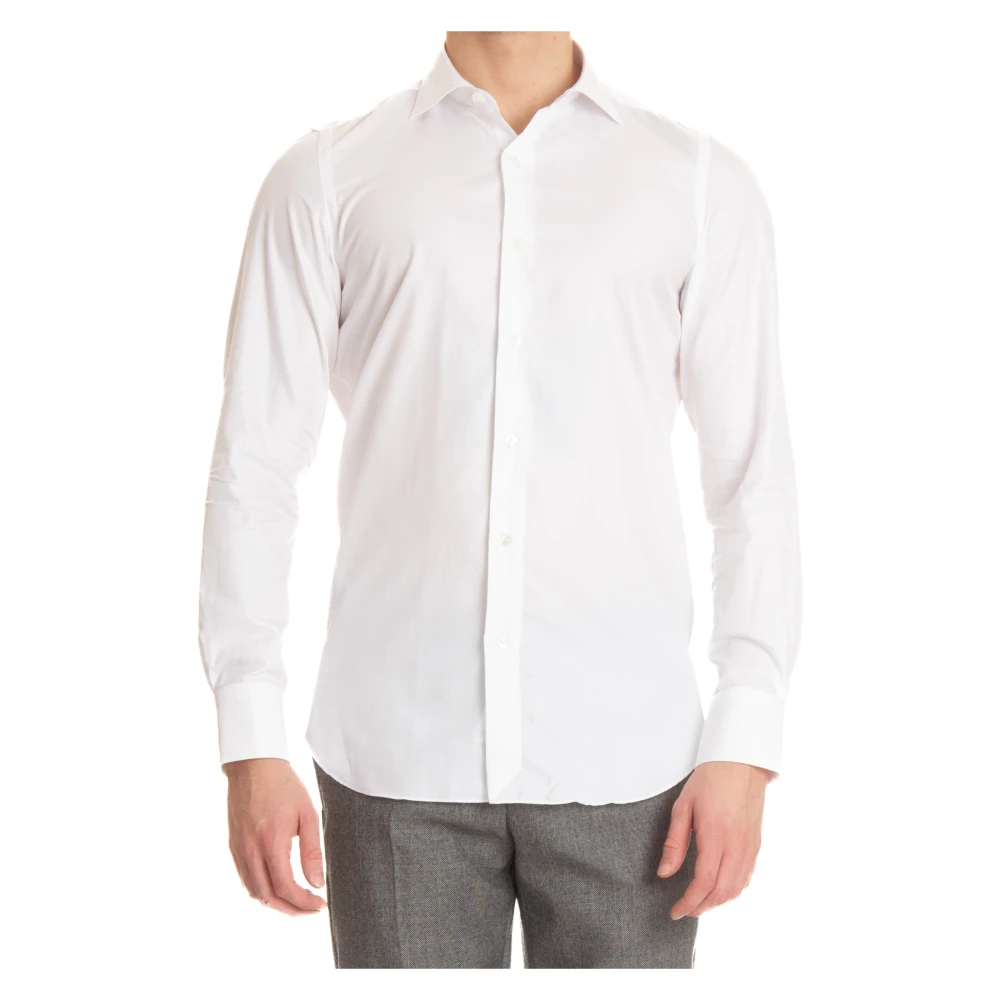 Finamore Herren Weiß Shirts, 2XLgröße: