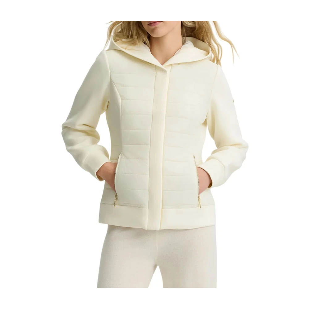 Liu Jo Donna Bianco - Hooded Jacket - Jackets - L
