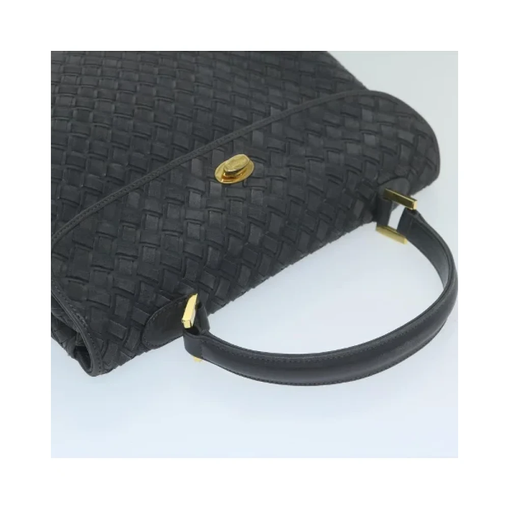 Bally Pre-owned Suede handbags Gray Dames