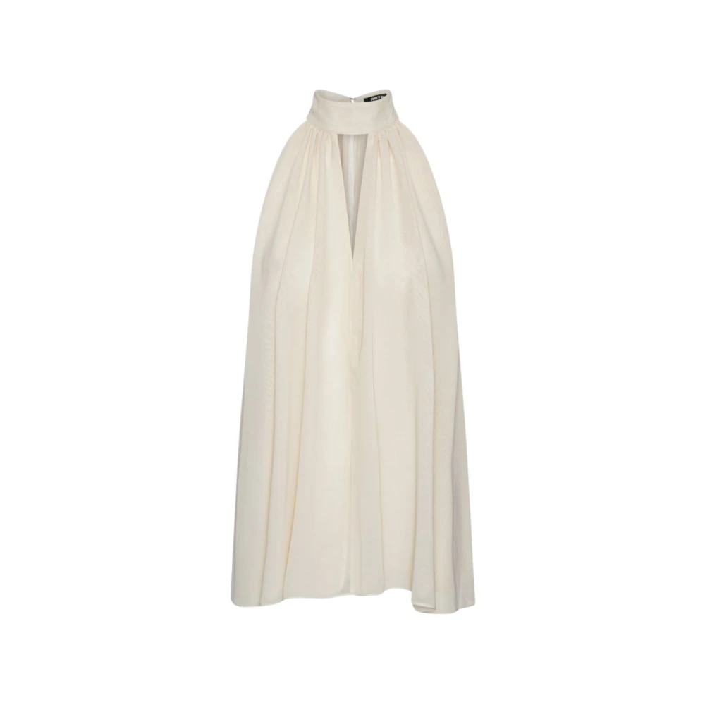 Rotate Birger Christensen Rotate Top - Female - Sleeveless Tops - Beige - S - Tops