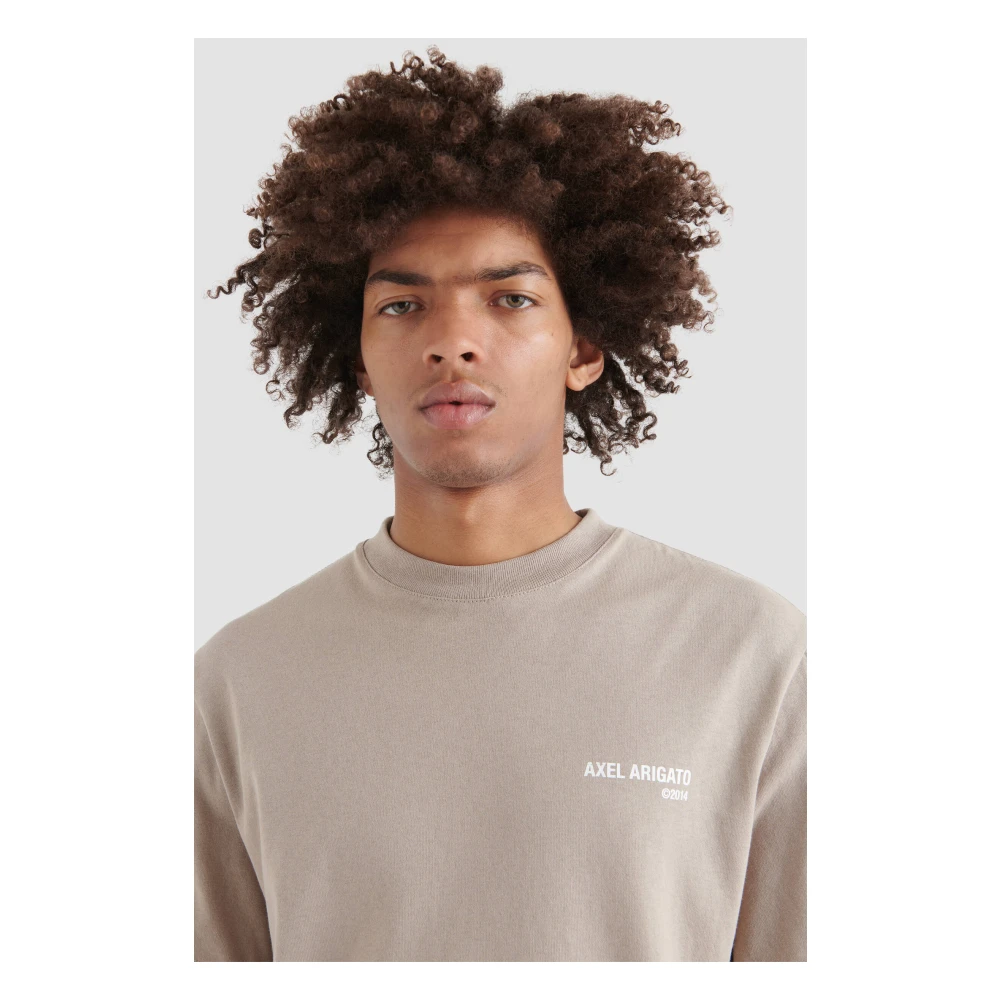 Axel Arigato Legacy T-Shirt Gray Heren