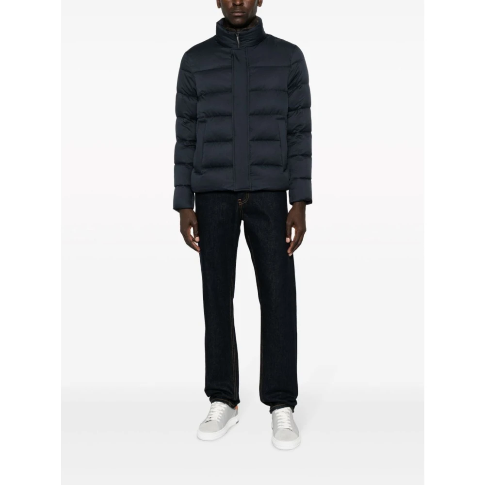 Herno Blauwe Winterjassen Blue Heren
