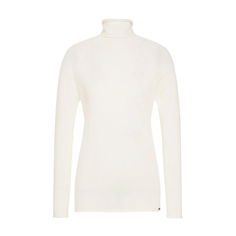 Kiton Kasjmier Polo-hals Trui White Dames