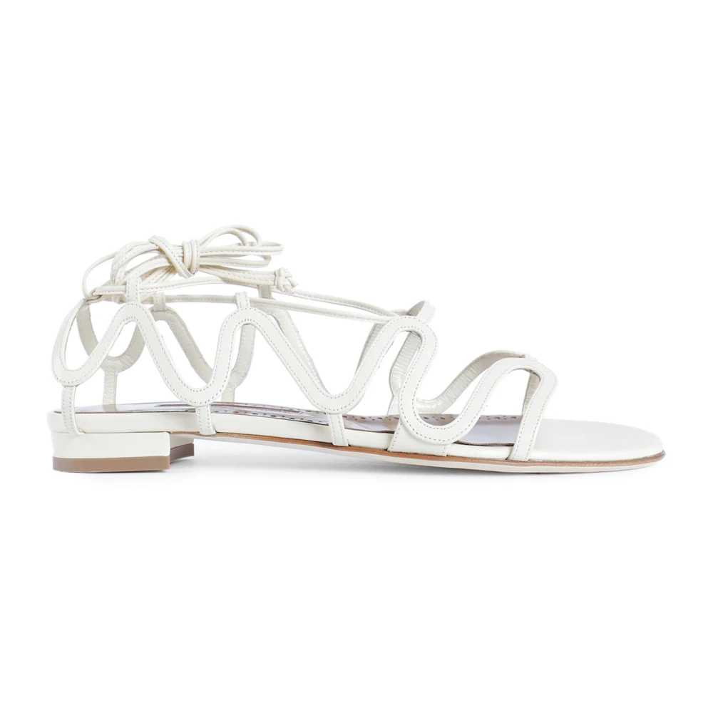Shoes > Sandals > Flat Sandals - - Manolo Blahnik - Modalova