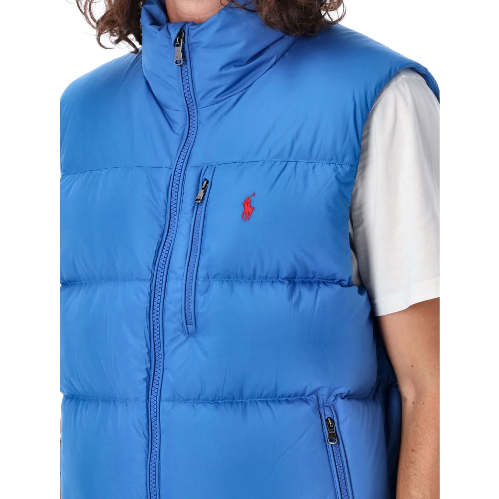 Ralph Lauren Puffer Vest Blue Heren