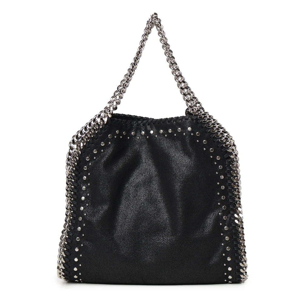 Stella Mccartney Zwarte Diamanten Ketting Schoudertas Black Dames