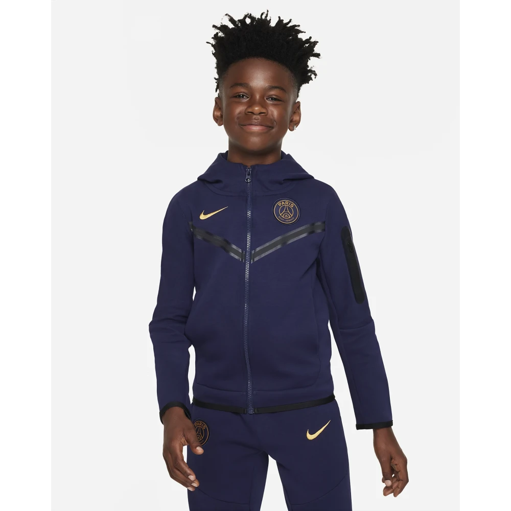 Nike Tech Fleece Junior Träningsset 2023/2024 Blue, Pojke