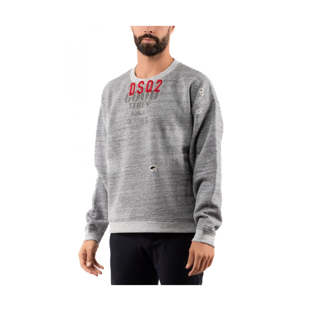 Dsquared2 Herenmode Shirt Gray Heren