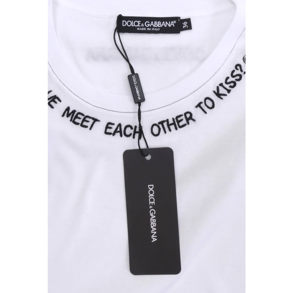 Dolce & Gabbana Dames Mouwloos T-shirt White Dames