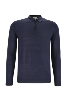 Jersey Polo Con Cremallera