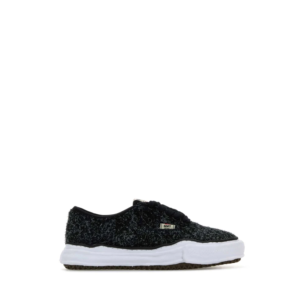 Mihara Yasuhiro Zwarte stoffen sneaker Heren Schoenen