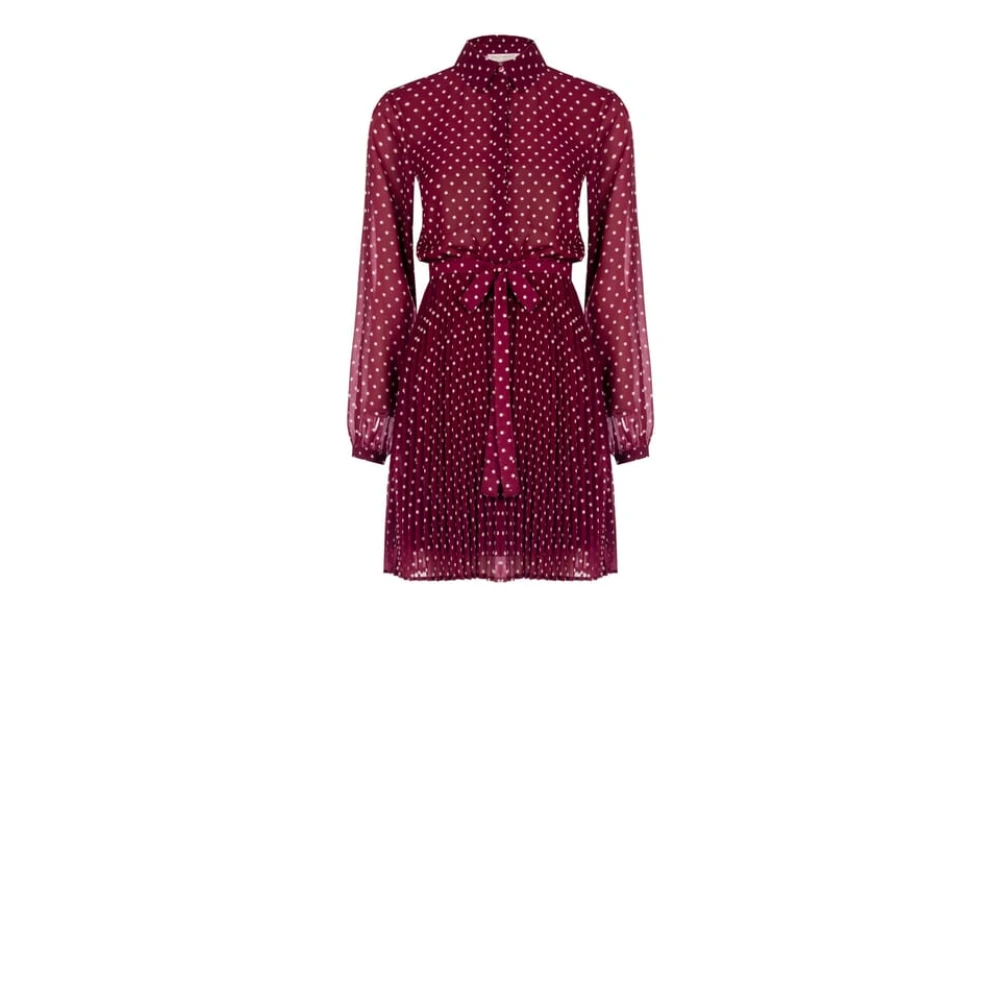 RINASCIMENTO Winter Jurk Collectie 2024 25 Red Dames