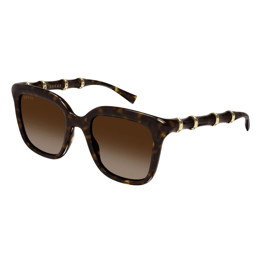 Gucci Women's Brown Sunglasses, 52 Mm, Square Frame Sunglasses
