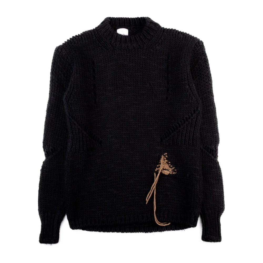ROA Winter Polo Trui Black Heren