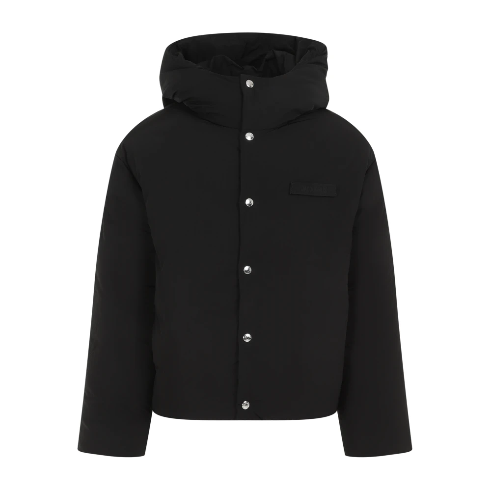 Jacquemus Zwarte Pufferjas Black Heren