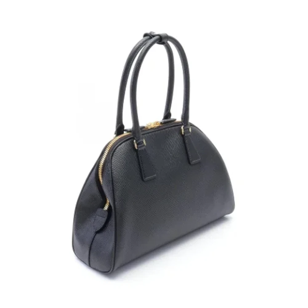 Prada Vintage Pre-owned Leather prada-bags Black Dames