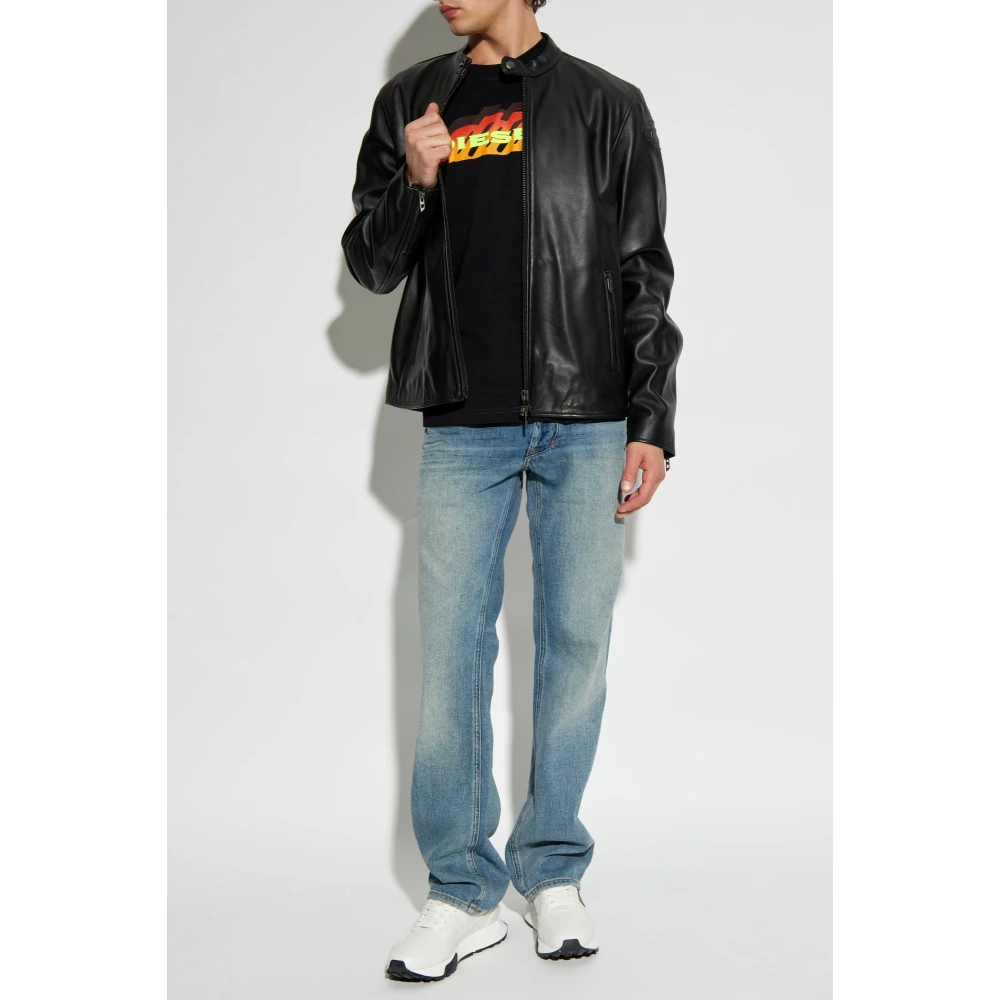 Diesel T-shirt T-Adjust-K5 Black Heren
