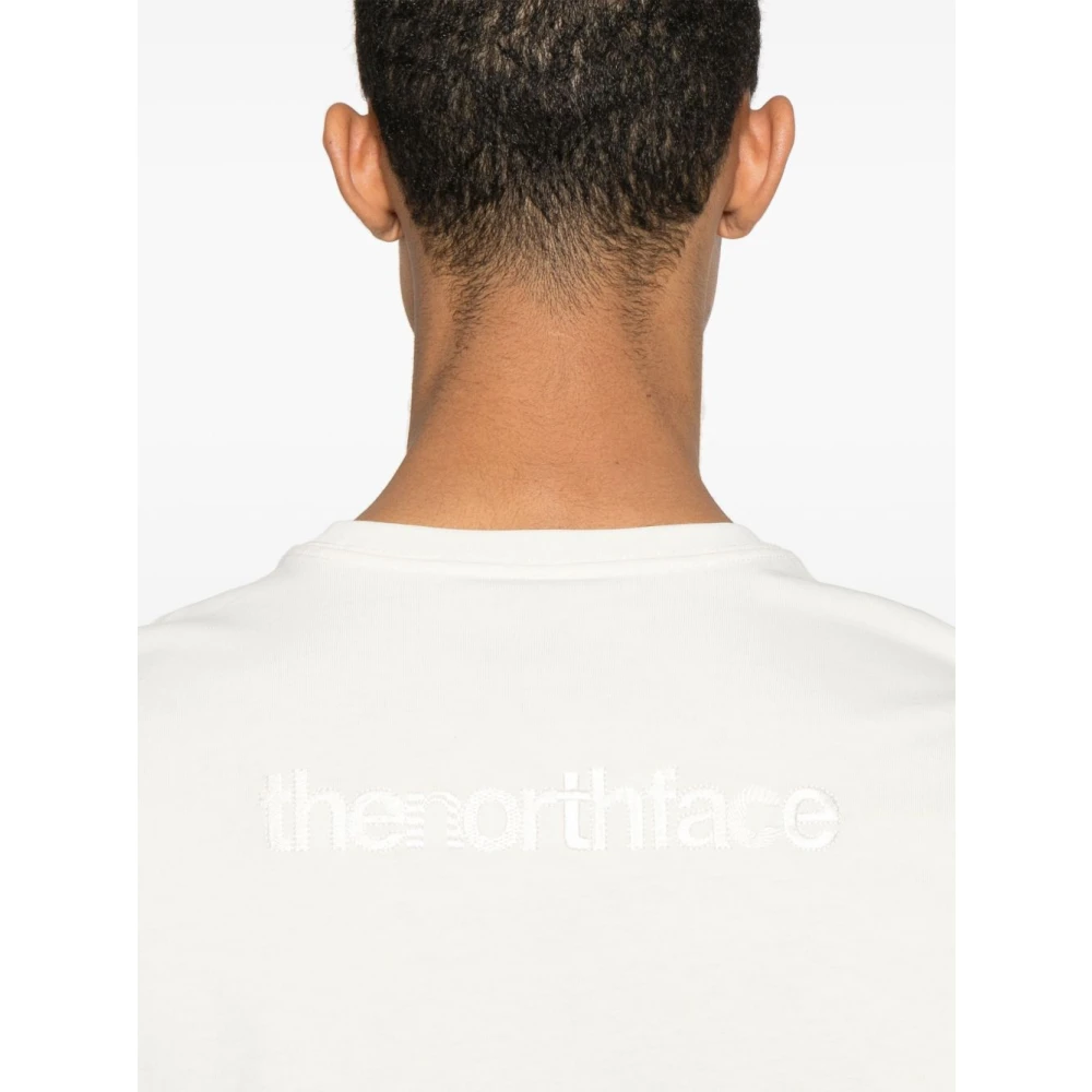 The North Face Witte Crew Neck T-shirts en Polos White Heren