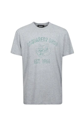 Vintage Stil Tryckt T-shirt