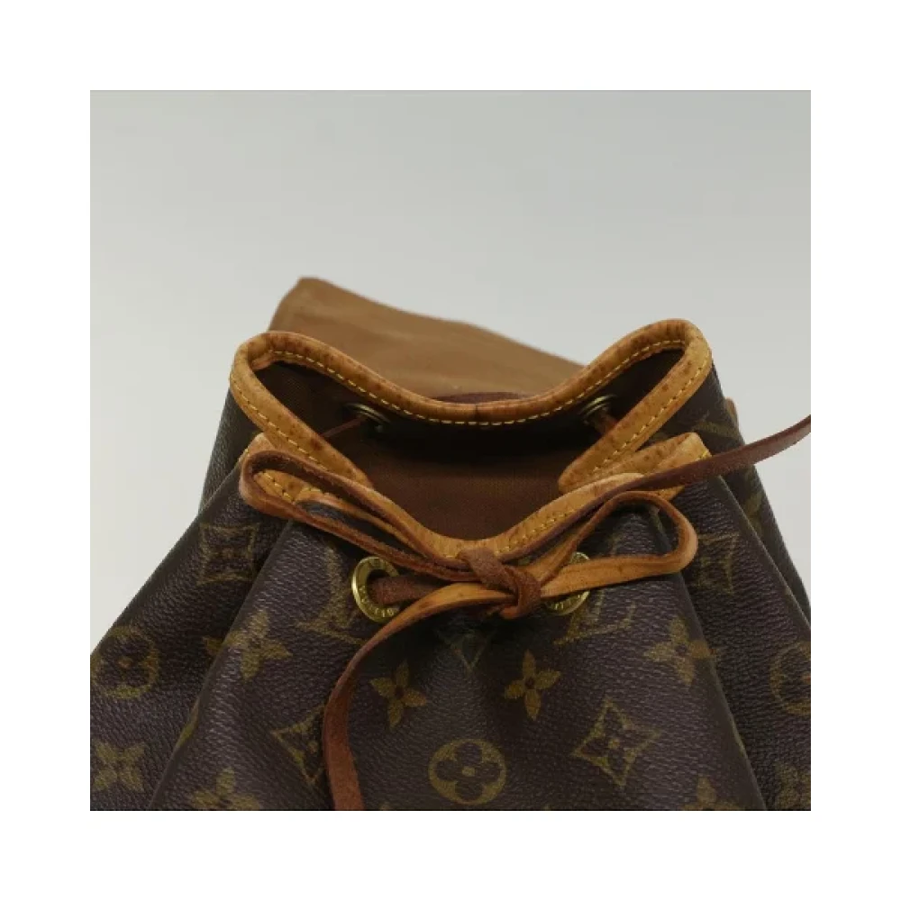 Louis Vuitton Vintage Pre-owned Coated canvas backpacks Brown Dames
