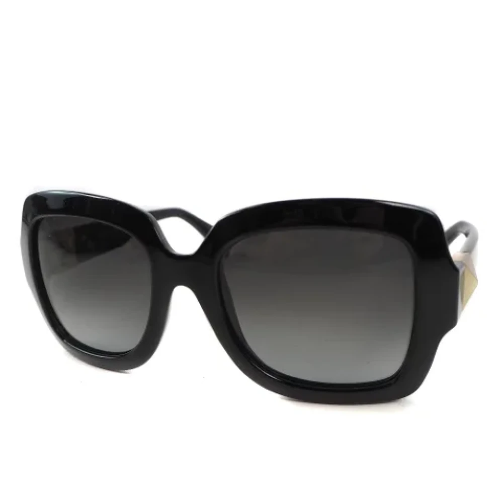 Valentino Vintage Pre-owned Glass sunglasses Black Dames