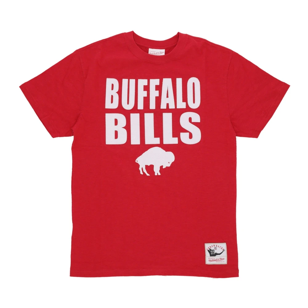Mitchell & Ness Buffalo Bills NFL Tee Legendary Slub Red Heren