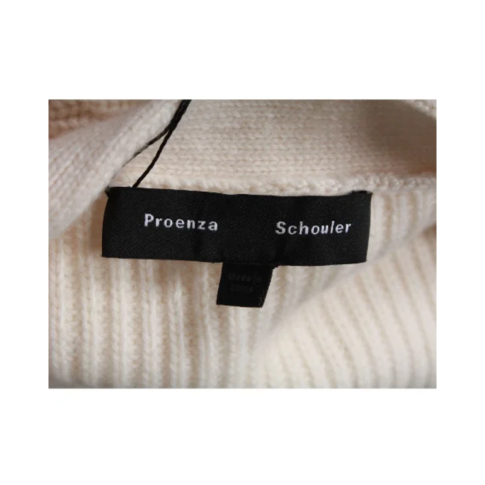 Proenza Schouler Pre-owned Wool tops Beige Dames