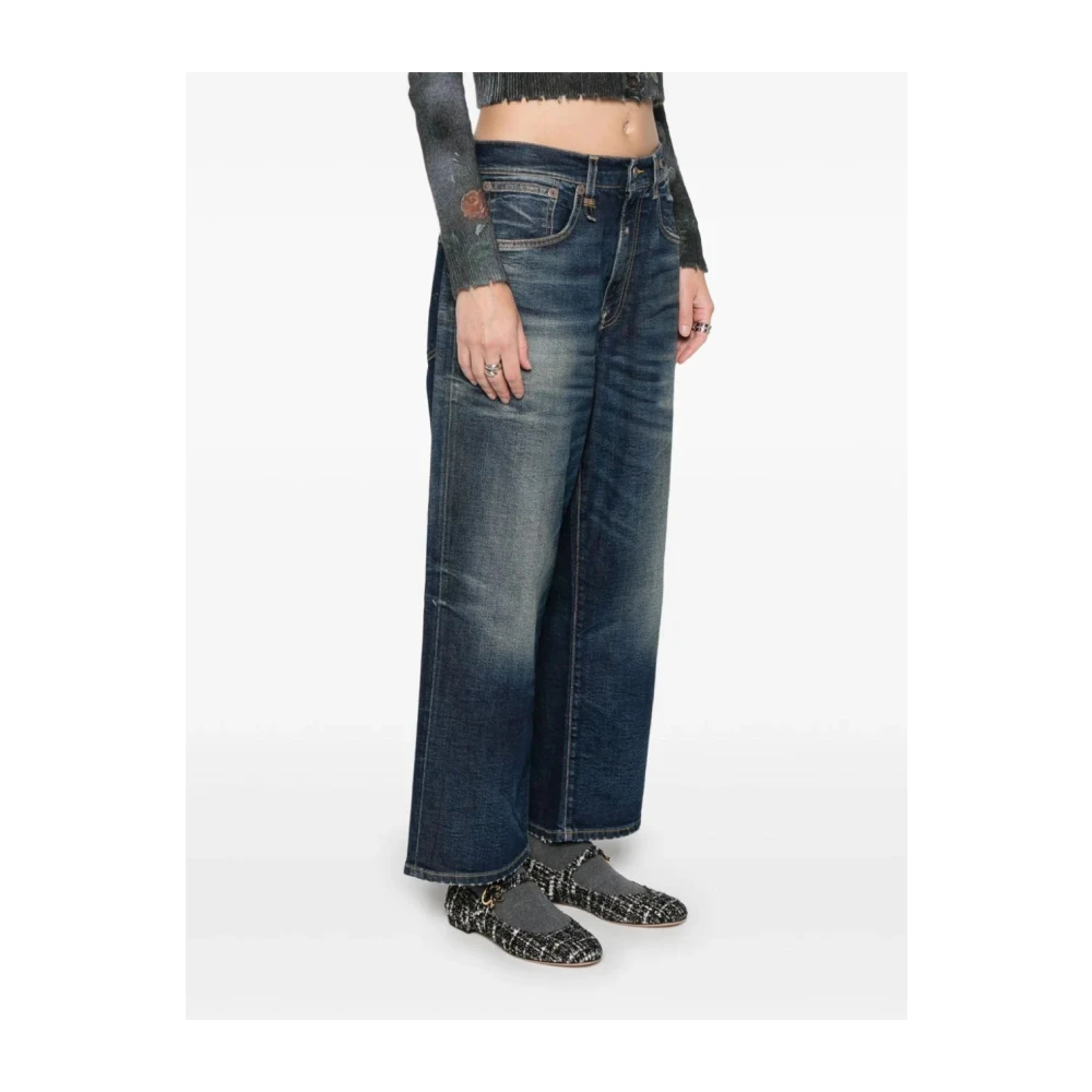 R13 Blauwe Ansel X-Bf Jeans Blue Dames