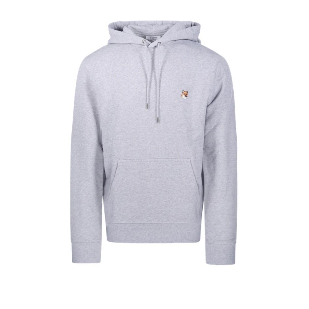 Maison Kitsuné Stijlvolle Sweatshirt voor Mannen Gray Heren