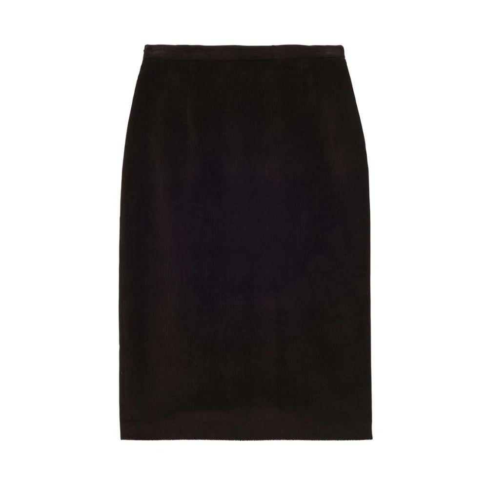 Ines De La Fressange Paris Gabriela rok in bruin milleraie fluweel Brown Dames