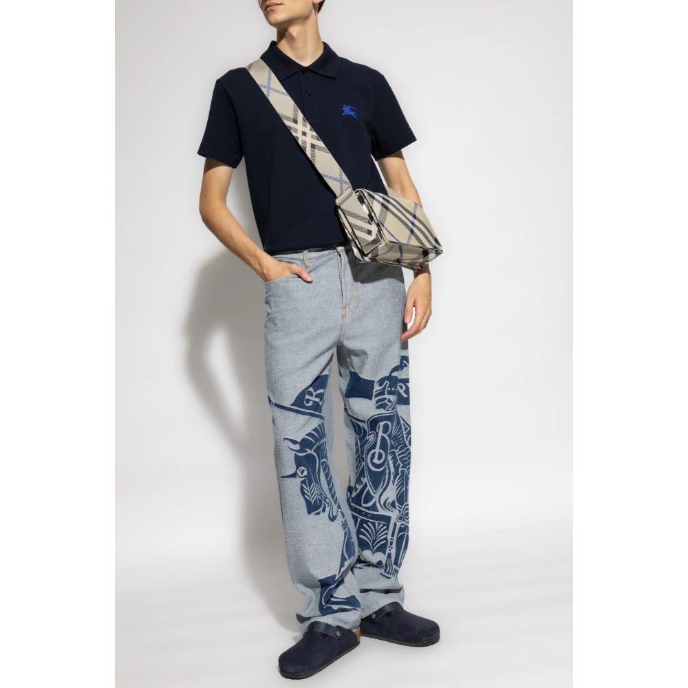 Burberry Jeans met het logo Blue Heren