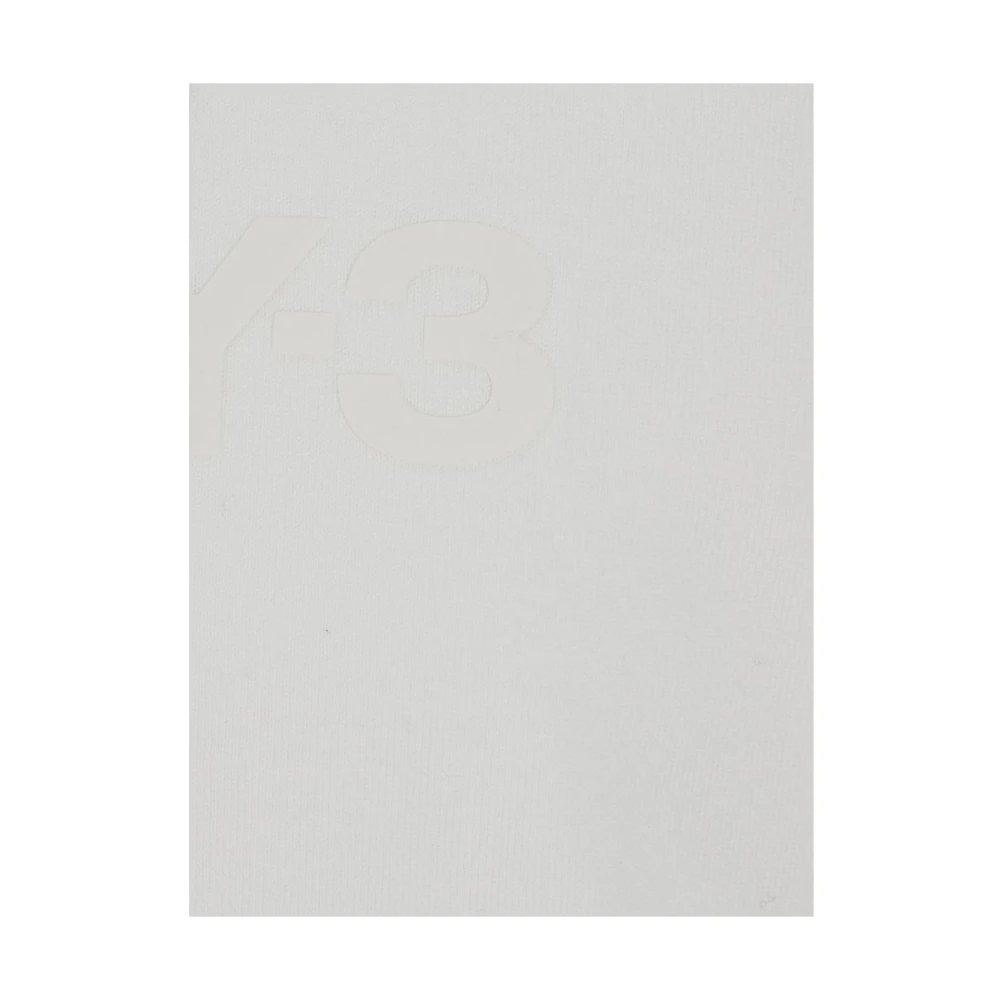 Y-3 Minimalistisch Katoenen T-shirt White Heren