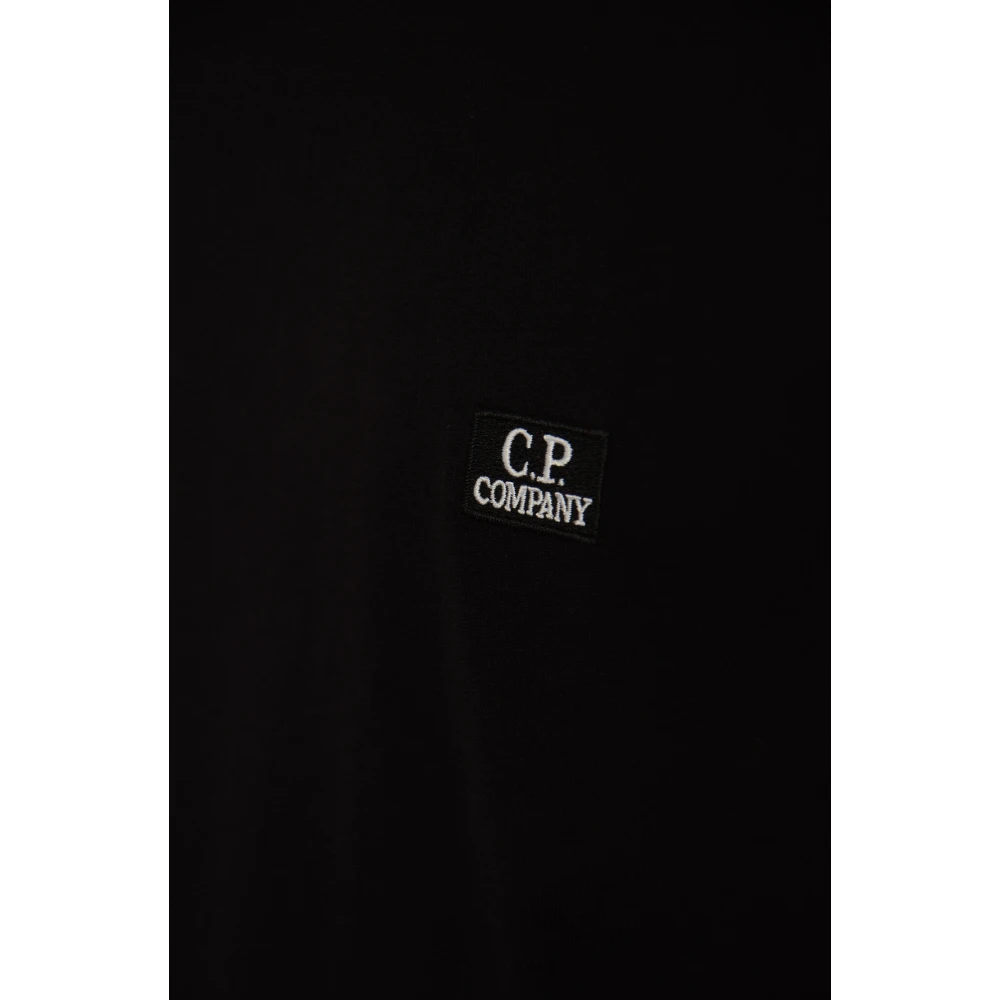 C.P. Company Logo Jersey T-shirt Zwart Black Heren