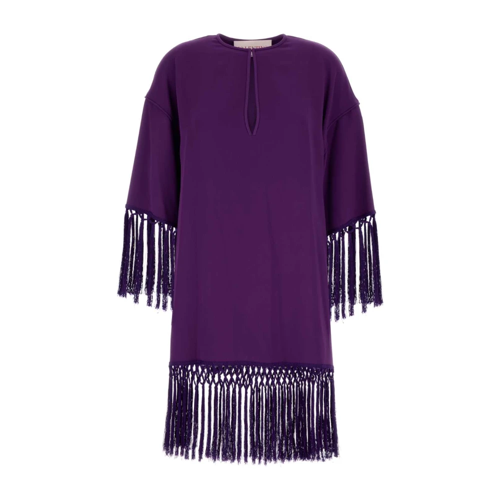 Valentino Garavani Women's Purple Cady Couture Dress