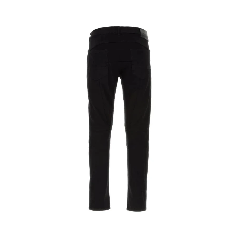alexander mcqueen Klassieke Denim Jeans voor Dagelijks Gebruik Black Heren