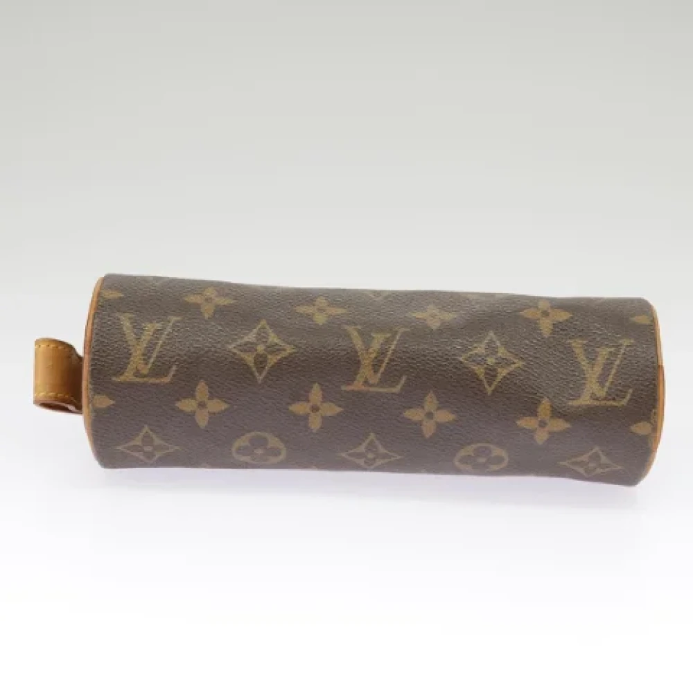 Louis Vuitton Vintage Pre-owned Canvas pouches Brown Dames