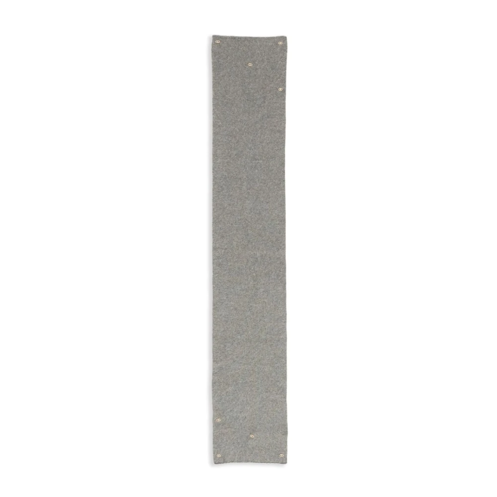 Twinset Grijze Melange Sjaal Gray Dames