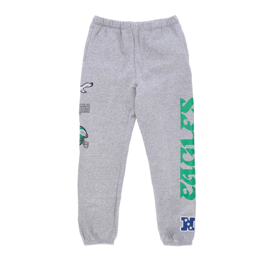 Mitchell & Ness Men's Gray Nfl Team Origins Fleece Pants