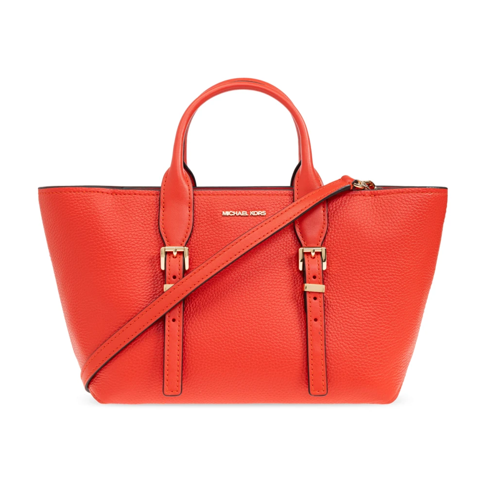 Michael Kors Rode Shopper Tas voor Vrouwen Red Dames