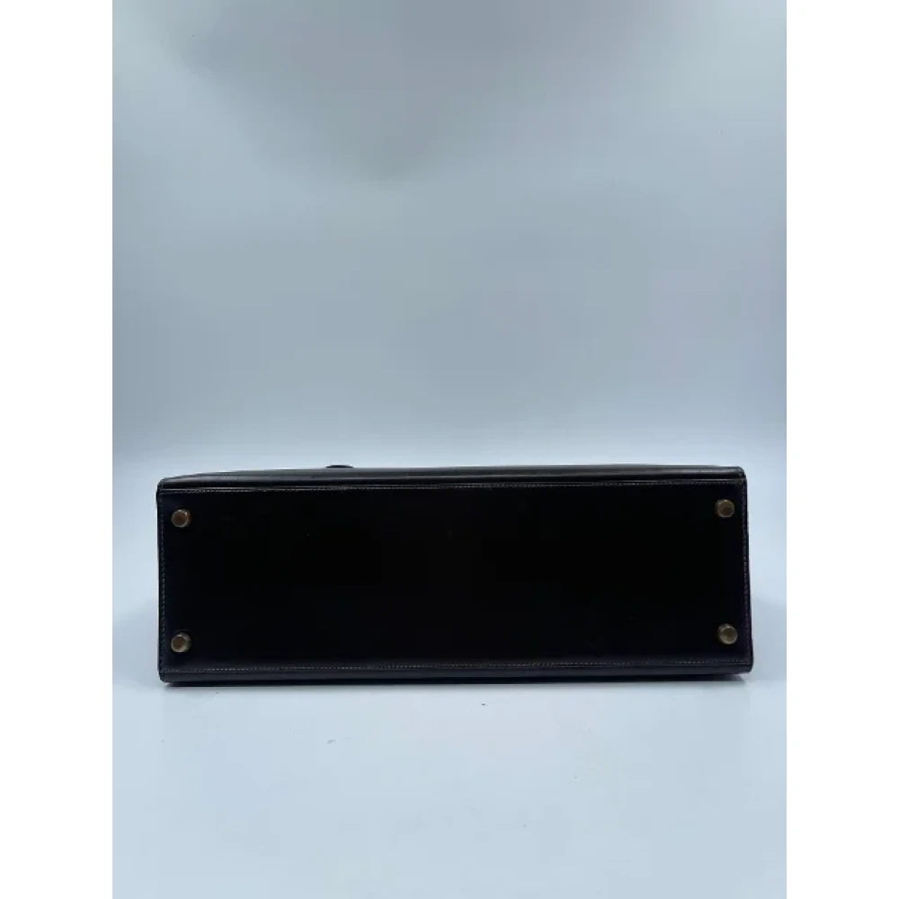 Hermès Vintage Pre-owned Leather handbags Brown Dames