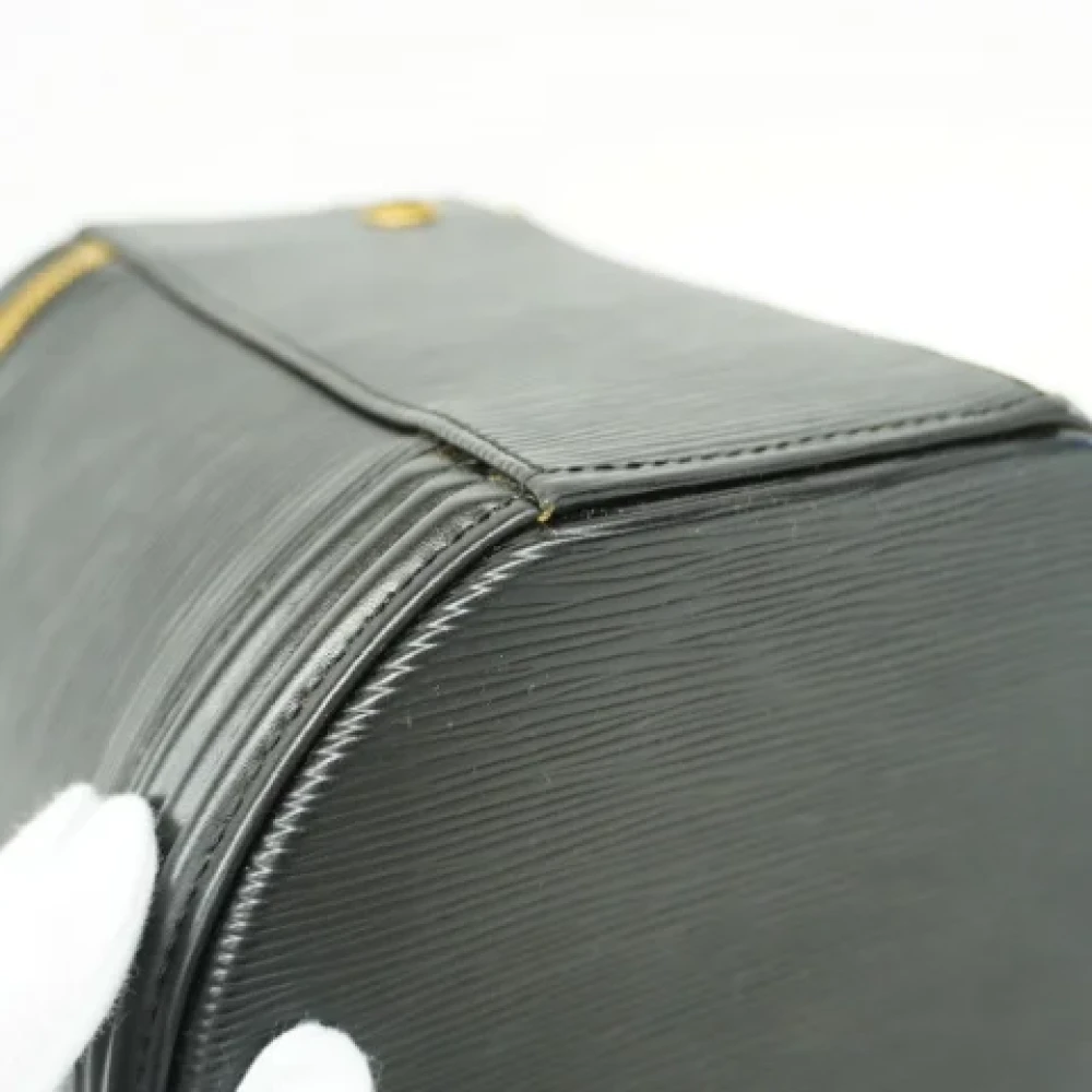 Louis Vuitton Vintage Pre-owned Leather louis-vuitton-bags Black Dames
