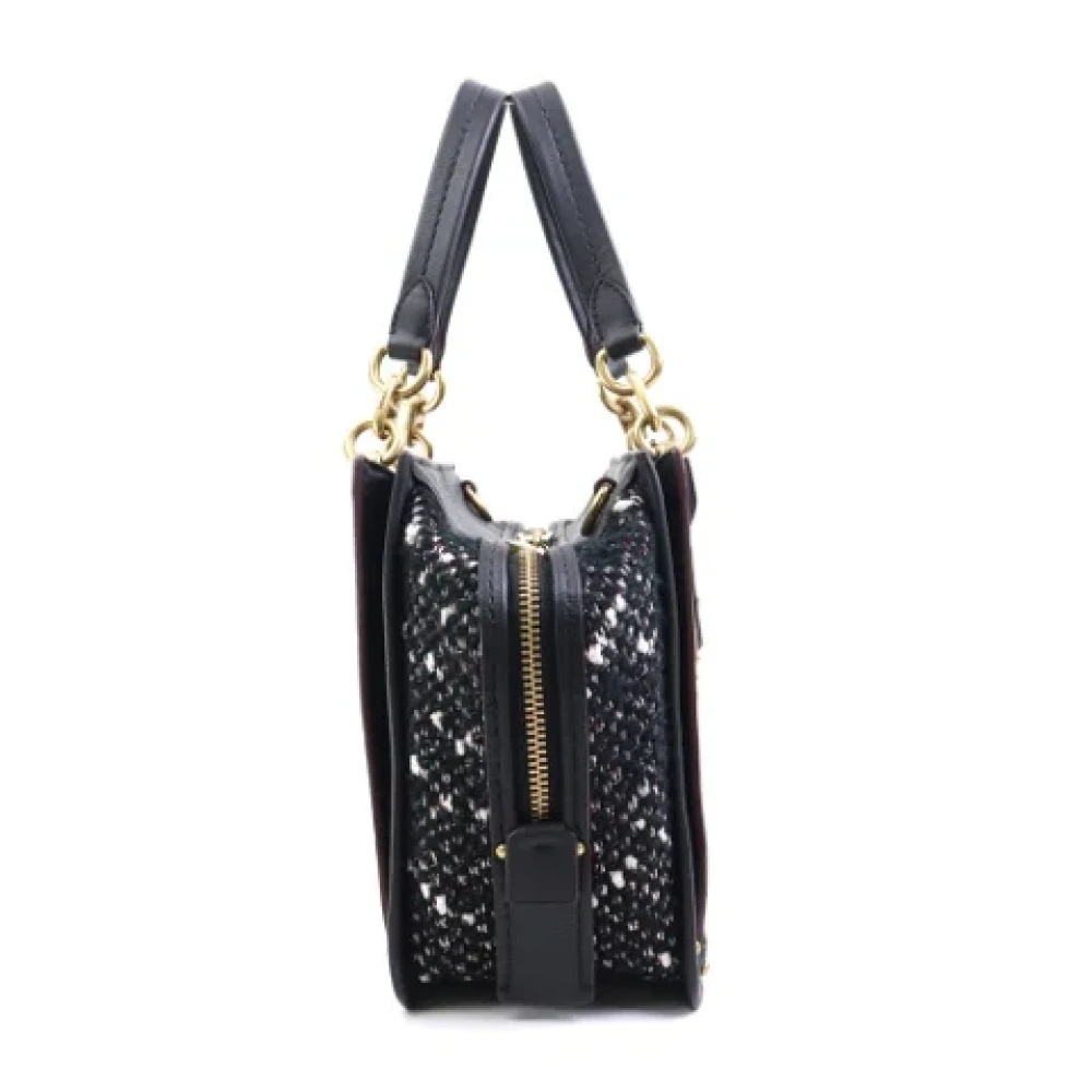 Coach Pre-owned Leather handbags Black Dames