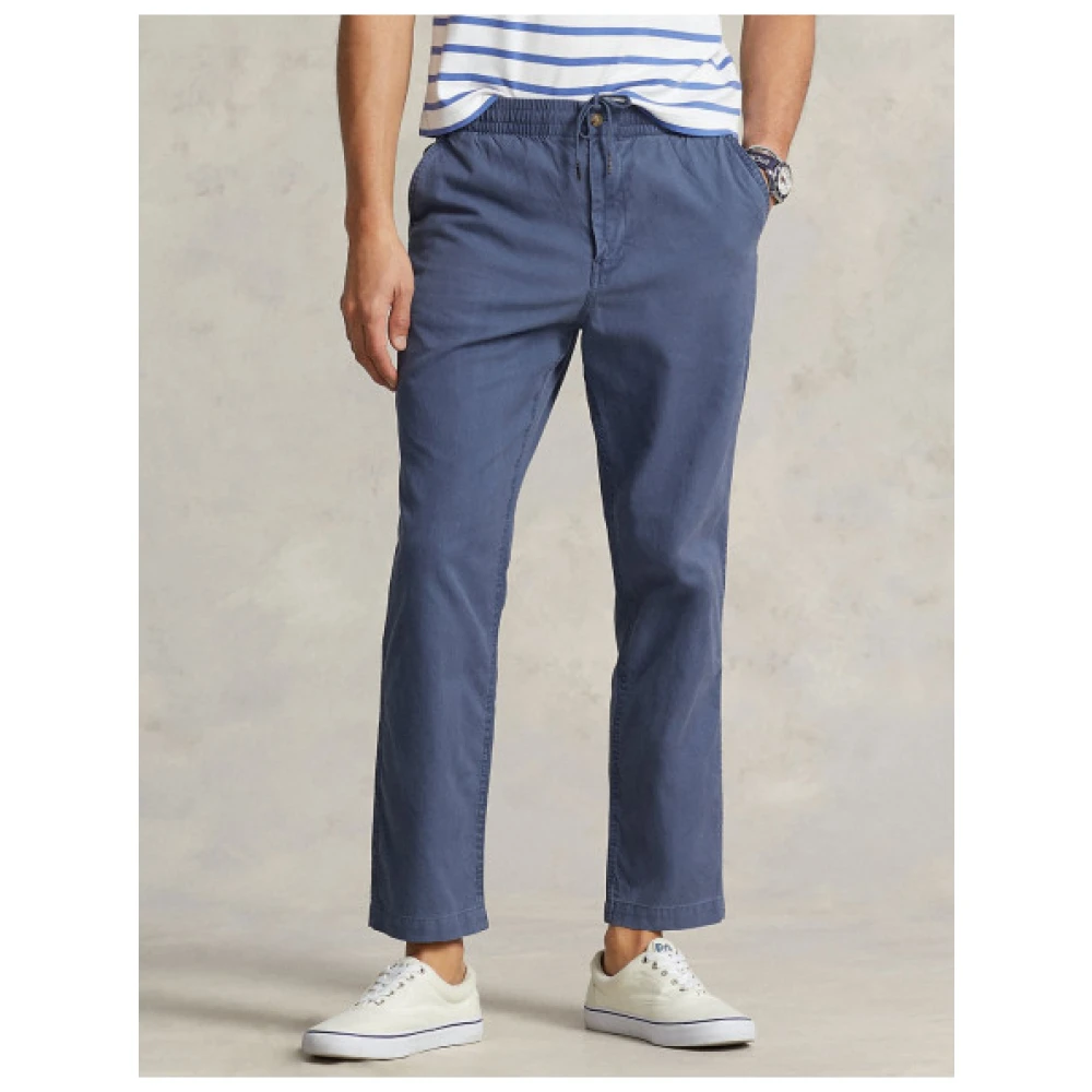 Polo Ralph Lauren Elastische taille Prepster broek Blue Heren