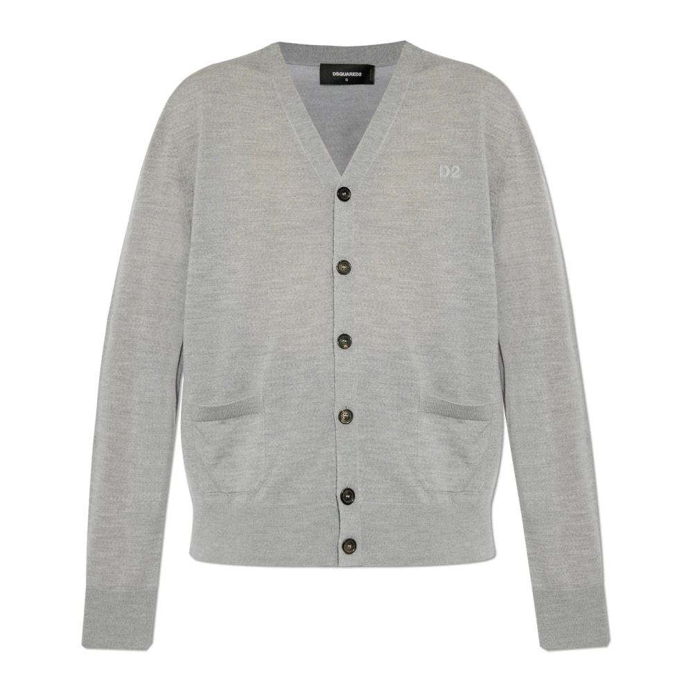 Dsquared2 Ullkofta med fickor Gray, Dam