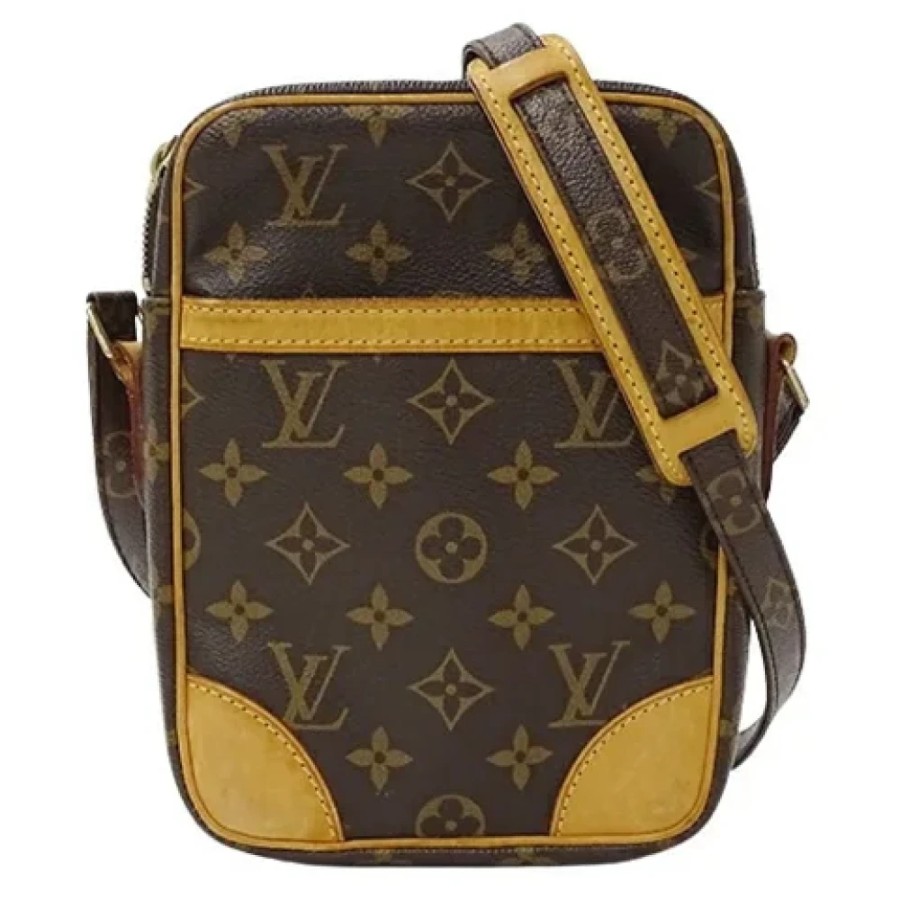 Louis Vuitton Vintage Pre-owned Canvas shoppers Brown Dames