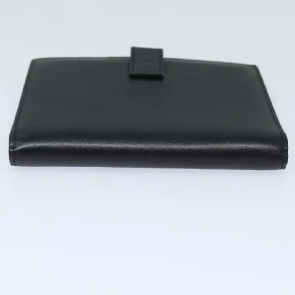 Gucci Vintage Pre-owned Leather home-office Black Dames