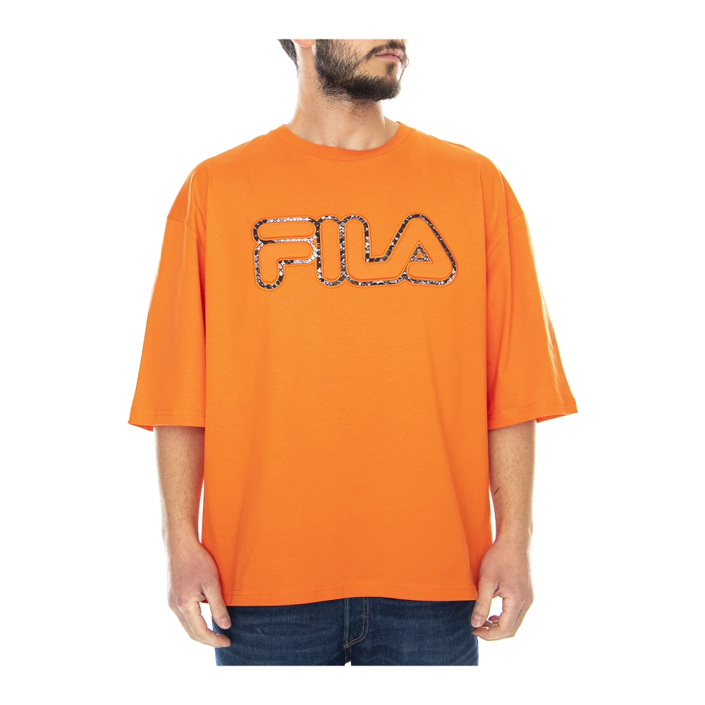Fila T-Shirts Orange Heren