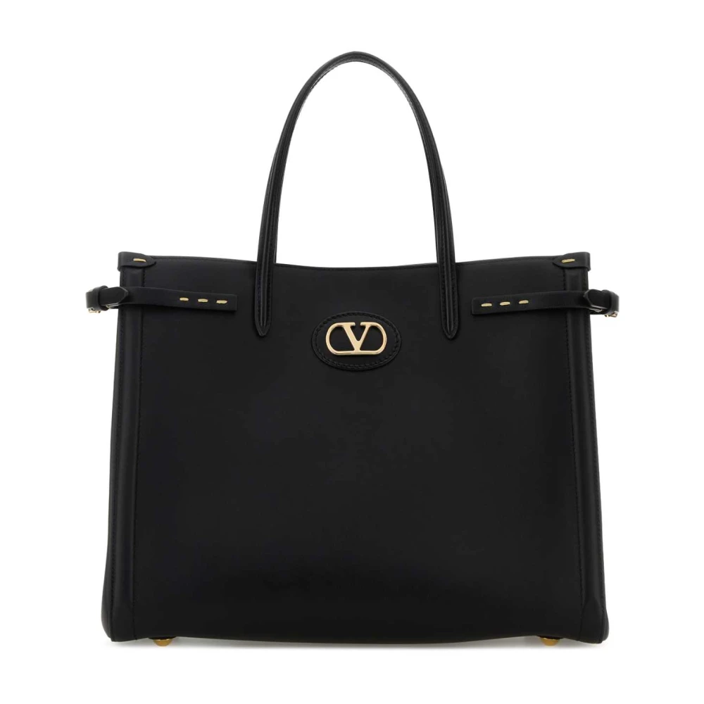 Valentino Garavani Women's Black Shopping Bags, One Size, Antibes Medium Tote