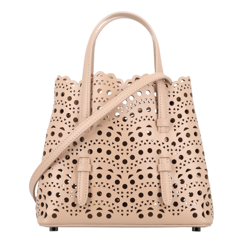Alaïa Mina 20 Stijlvolle Jurk Beige Dames
