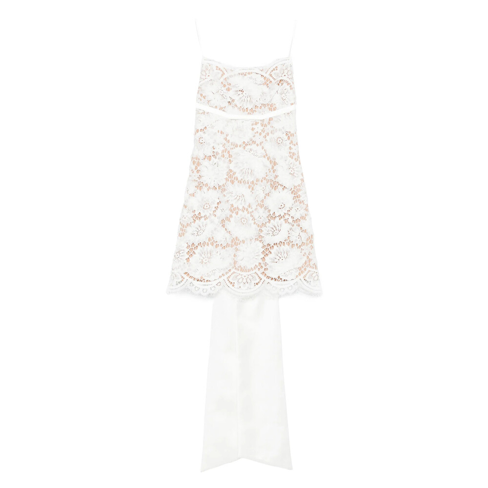ワンピース SELF PORTRAIT Women Mid Skirts RS25109SAW WHITE Shop fashion from Self Portrait